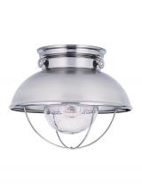  8869-98 - Sebring One Light Outdoor Ceiling Flush Mount