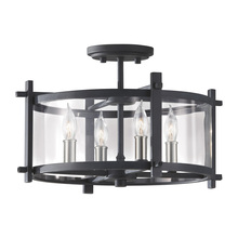  SF292AF/BS - Ethan Semi-Flush Mount