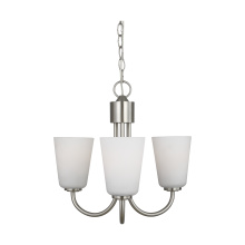  GLC1123BS - Miles Three Light Chandelier