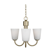  GLC1123SB - Miles Three Light Chandelier