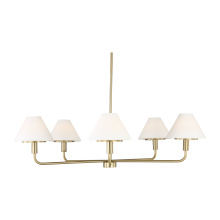  GLC1235SB - Mendota Five Light Chandelier