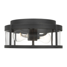  GLO1132C-TXB - Luning Medium Flush Mount