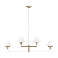  GLC1244SB - Mendota Four Light Chandelier
