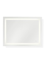  MRIL1412 - Mera Rectangle Mirror 48x36