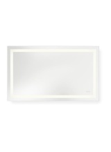  MRIL1413 - Mera Rectangle Mirror 60x36