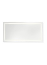  MRIL1414 - Mera Rectangle Mirror 72x36