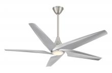  F638L-BN/SL - Switch 60" LED Smart Dual Mount Ceiling Fan