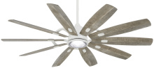  F864L-WHF/SVG - Barn - 65" LED Smart Ceiling Fan