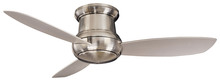  F474L-BNW - 52" LED FLUSH MOUNT CEILING FAN