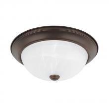 219022BZ - 2 Light Flush Mount