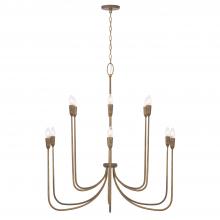  456801MZ - 12-Light Chandelier in Mystic Bronze