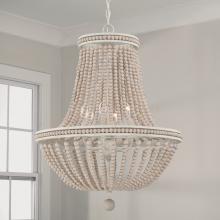  AA1020SR - 6-Light Beaded Chandelier