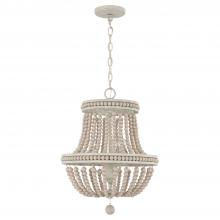  AA1022SR - 3-Light Beaded Chandelier