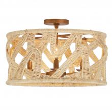  525745MGW - SOGA SEMI FLUSH MOUNT