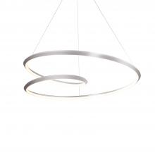  PD22339-BN-UNV-010 - Ampersand 39-in Brushed Nickel LED Pendant