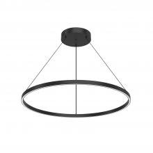  PD87736-BK-UNV-010 - Cerchio 36-in Black LED Pendant