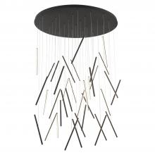  MP14850-BK-UNV-010 - Chute 50-in Black LED Multi Pendant