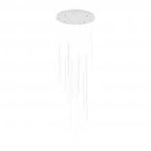  MP14924-WH-UNV-010 - Chute 12 Head White LED Multi Pendant