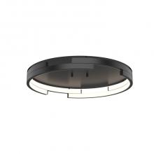  FM52719-BK-UNV-010 - Anello Minor 19-in Black LED Flush Mount