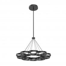  CH90833-BK-UNV-010 - Maestro 33-in Black LED Chandeliers