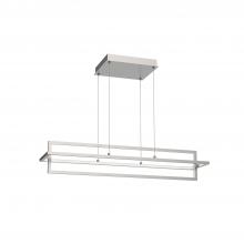  LP16236-BN - Mondrian 36-in Brushed Nickel LED Linear Pendant