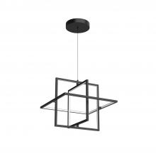  PD16320-BK-UNV - Mondrian 20-in Black LED Pendant