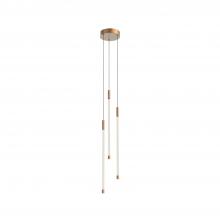  MP75221-BG - Motif 21-in Brushed Gold LED Multi Pendant
