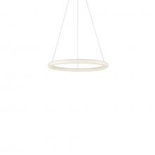  PD80324-WH-UNV - Cumulus Minor 24-in White LED Pendant