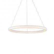  PD80332-WH-UNV-010 - Cumulus Minor 32-in White LED Pendant