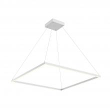  PD88136-WH-UNV-010 - Piazza 36-in White LED Pendant