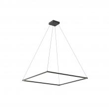  PD88148-BK-UNV-010 - Piazza 48-in Black LED Pendant