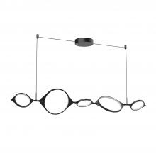  LP84457-BK-UNV - Serif 57-in Black LED Linear Pendant