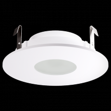  ELK4125W - 4" PNHL TRIM RFLCTR W/ FRSTD LNS
