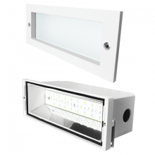  ELST85B - DIECAST LED STP LGT W/ CLR LENS 12W