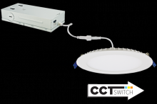  ERT61DXCT5W - 6" SLM LGT 15W 950LMN DIM 120/277 5CCT