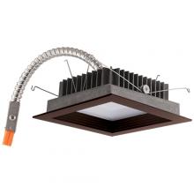  E524L1130BZ - DISCON 5" SQR LED MDL BFFL 1100LM 3K