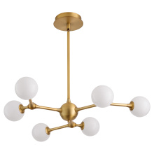  3-646-56 - ORBE 6LT 5CCT CHANDELIER - BRB