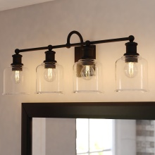  W0516 - Northbrook 32-in. W 4 Light Vanity Matte Black