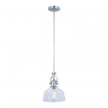  P0272 - Beloit 9-in Mini Pendant Satin Nickel