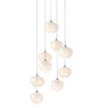  131103-SKT-LONG-85-FD0710 - Ume 9-Light Pendant