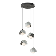  131125-SKT-STND-20-82-GG0711 - Brooklyn 5-Light Double Shade Pendant
