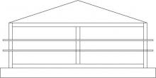  BEC-15WO-P - 15" bexley column mount