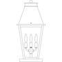  CRC-10CS-S - 10" croydon column mount