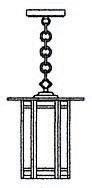  ETH-9GWC-AB - 9" etoile pendant