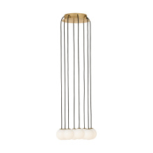  SLCH59027HAB - Orbet 8 Light Chandelier