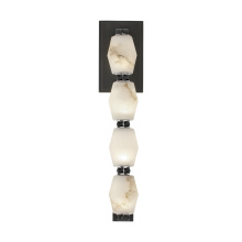  SLWS54630ALBBZ - Collier Alabaster 15 Sconce
