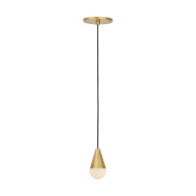  SLPD51130HAB - Cupola Alabaster 1 Light Pendant