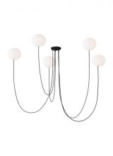  PBCH36027OPB - Helium Small 5 Light Chandelier