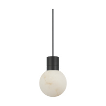  SLPD54127BB - Mina Alabaster Small Pendant