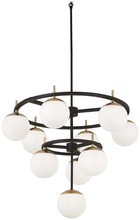  P1358-618 - ALLURIA - 10 LIGHT CHANDELIER